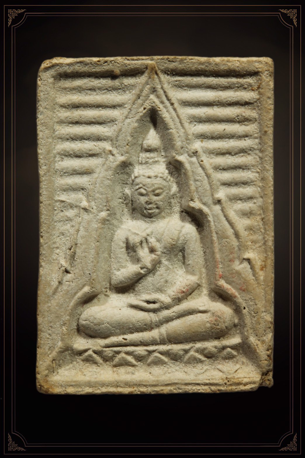 พระของขวัญ วัดปากน้ำฯ รุ่น4 เนื้อผง ปี 2514 พิมพ์สี่เหลี่ยม บล็อคแตก นิยม สุดยอดประสบการณ์