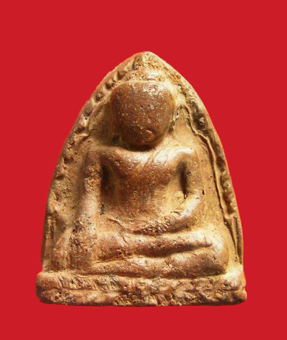 พระหลวงพ่อโต เนื้อดิน พิมพ์มารวิชัย กรุบางกระทิง จ.อยุธยา